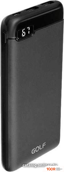 Внешний аккумулятор GOLF LCD21 10000MAH (ЧЕРНЫЙ) (373762)