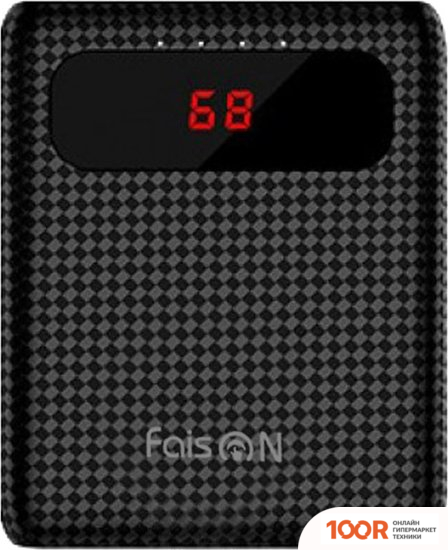 Внешний аккумулятор FaisON HB20 MIGE 10000MAH (ЧЕРНЫЙ) (373740)