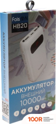 Внешний аккумулятор FaisON HB20 MIGE 10000MAH (БЕЛЫЙ) (373739)