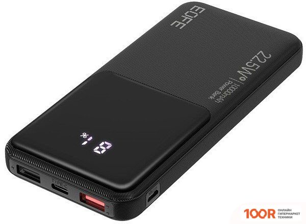 Внешний аккумулятор EOFE G101 10000MAH (ЧЕРНЫЙ) (373719)