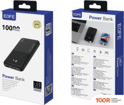 Внешний аккумулятор EOFE G101 10000MAH (ЧЕРНЫЙ) (373719)