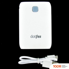 Внешний аккумулятор Dotfes D04-7 7500MAH (БЕЛЫЙ) (373713)