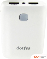 Внешний аккумулятор Dotfes D04-7 7500MAH (БЕЛЫЙ) (373713)