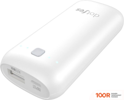 Внешний аккумулятор Dotfes D04-5 5000MAH (БЕЛЫЙ) (373712)