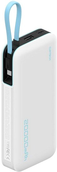 Внешний аккумулятор Cuktech PB200N 20000MAH 55W (СВЕТЛО-СЕРЫЙ) (373708)
