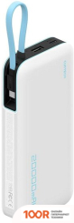 Внешний аккумулятор Cuktech PB200N 20000MAH 55W (СВЕТЛО-СЕРЫЙ) (373708)