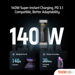 Внешний аккумулятор Cuktech 20 POWER BANK 25000MAH 210W MAX (373698)