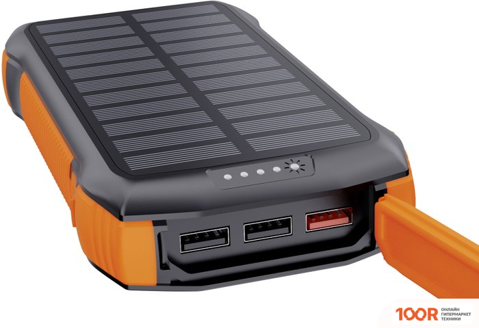 Внешний аккумулятор Choetech B657 20000MAH (ЧЕРНЫЙ/ОРАНЖЕВЫЙ) (373694)