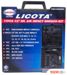 Пневматический гайковерт Licota PAW-04006RK2 (373432)