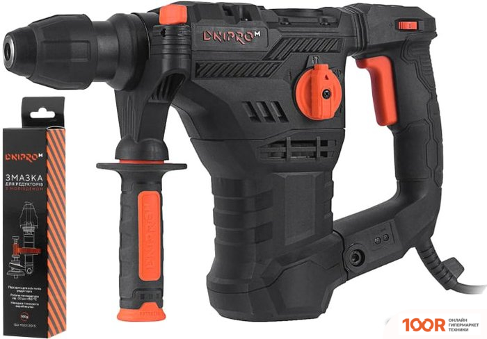 Перфоратор Dnipro-M BH-174 (СО СМАЗКОЙ ДЛЯ РЕДУКТОРОВ С МОЛИБДЕНОМ) (373206)