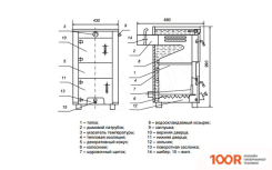 Отопительный котел Ратон КС-Т-12.5 (372850)