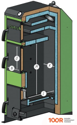 Отопительный котел Sakovich UNIVERSAL 25КВТ (372623)