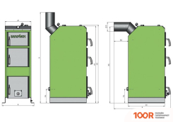 Отопительный котел Sakovich UNIVERSAL 20КВТ (372622)