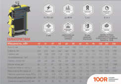Отопительный котел Greolit KT-2E (50 КВТ) (372245)
