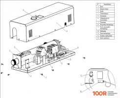 Отопительный котел ElectroVel ЭВПМ-12 ВКР (372207)