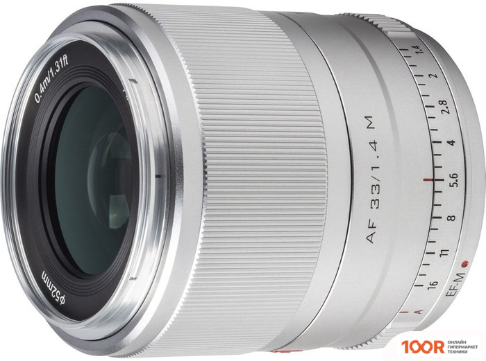 Объектив Viltrox AF 33MM F/1.4 M ДЛЯ CANON EF-M (372011)