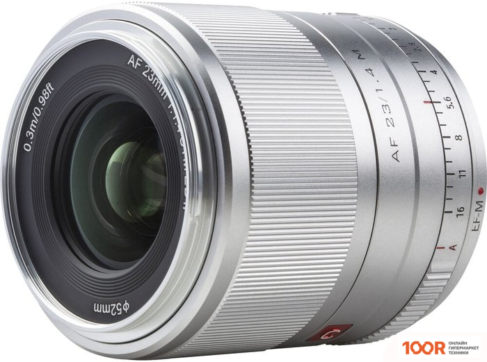 Объектив Viltrox AF 23MM F/1.4 M ДЛЯ CANON EF-M (372005)
