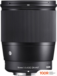 Объектив Sigma 16MM F1.4 DC DN CONTEMPORARY CANON EF-M (371893)