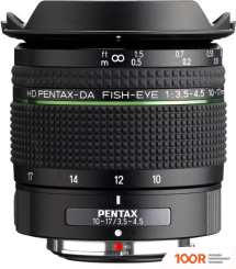 Объектив Pentax HD DA FISHEYE 10-17MM F/3.5-4.5 ED (371865)