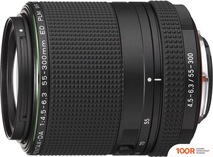Объектив Pentax HD DA 55-300MM F/4.5-6.3 ED PLM WR RE (371864)