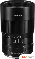 Объектив 7Artisans 60MM F2.8 ДЛЯ FUJIFILM X (371836)