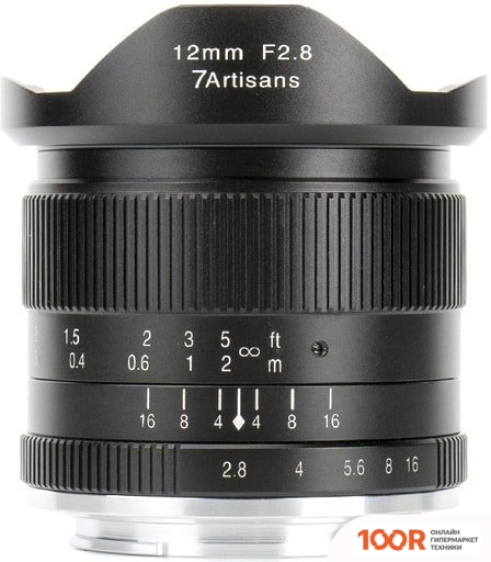 Объектив 7Artisans 12MM F2.8 ДЛЯ MICRO FOUR THIRDS (371821)