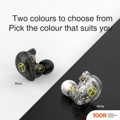 Наушники TRN ST2 USB TYPE-C (ЧЕРНЫЙ, С МИКРОФОНОМ) (370393)