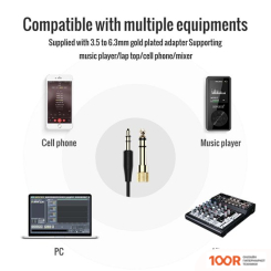 Наушники Takstar TS-2260 (КРАСНЫЙ) (370198)
