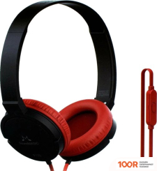 Наушники SoundMagic P10S (ЧЕРНЫЙ/КРАСНЫЙ) (370064)