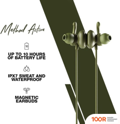 Наушники Skullcandy METHOD ACTIVE WIRELESS (ОЛИВКОВЫЙ) (369942)