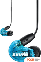 Наушники Shure SE215SPE-B+BT2-EFS (369821)