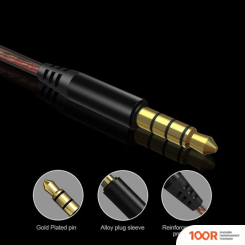 Наушники QKZ KD4 (ЧЕРНЫЙ) (369634)