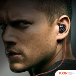 Наушники QKZ KD4 (ЧЕРНЫЙ) (369634)