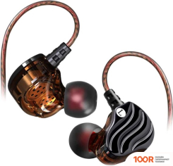 Наушники QKZ KD4 (ЧЕРНЫЙ) (369634)