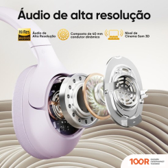 Наушники QCY H3 (СИРЕНЕВЫЙ) (369554)