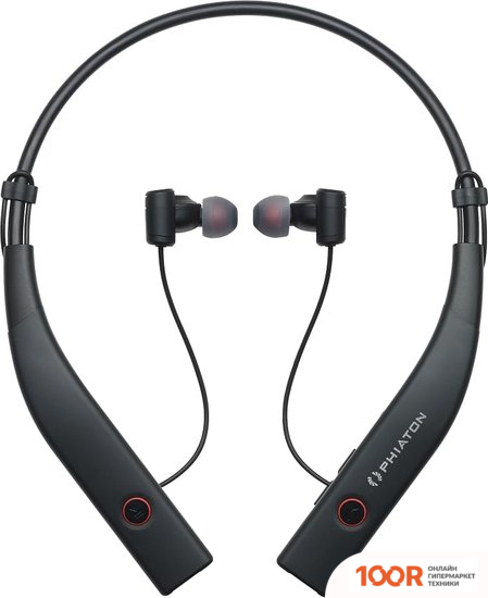Наушники Phiaton BT 100 NC (ЧЕРНЫЙ) (369422)