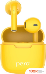 Наушники Pero TWS05 COLORFUL (ЖЕЛТЫЙ) (369414)