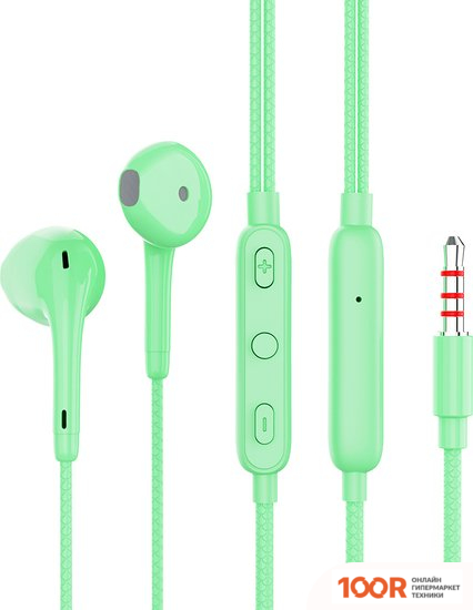Наушники Pero EP17 (ЗЕЛЕНЫЙ) (369404)