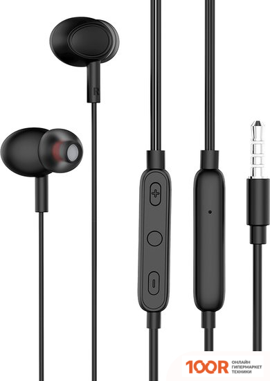 Наушники Pero EP14 (ЧЕРНЫЙ) (369396)