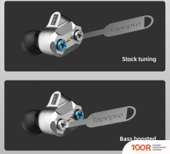 Наушники Letshuoer TAPE PRO (СЕРЕБРИСТЫЙ) (368939)