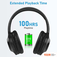 Наушники Letscom H10 (ЧЕРНЫЙ) (368926)