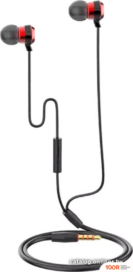 Наушники LDNIO HP02 (КРАСНЫЙ/ЧЕРНЫЙ) (368917)