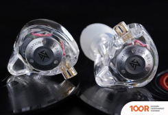 Наушники KZ Acoustics EDX PRO X (С МИКРОФОНОМ, ПРОЗРАЧНЫЙ) (368784)