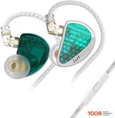 Наушники KZ Acoustics AS16 PRO (С МИКРОФОНОМ, ЦИАН) (368697)