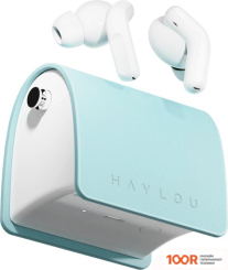 Наушники Haylou T87 LADY BAG (БЕЛЫЙ/БИРЮЗОВЫЙ) (368221)