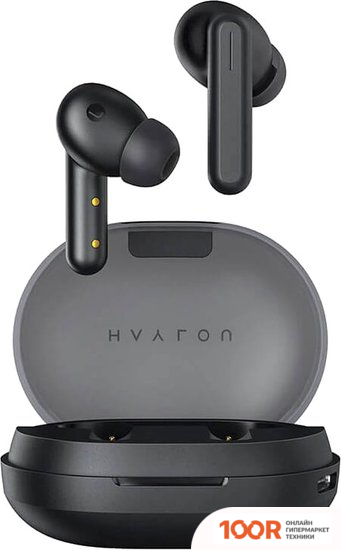 Наушники Haylou GT7 (ЧЕРНЫЙ, C ПОЛУПРОЗРАЧНЫМ КЕЙСОМ) (368187)