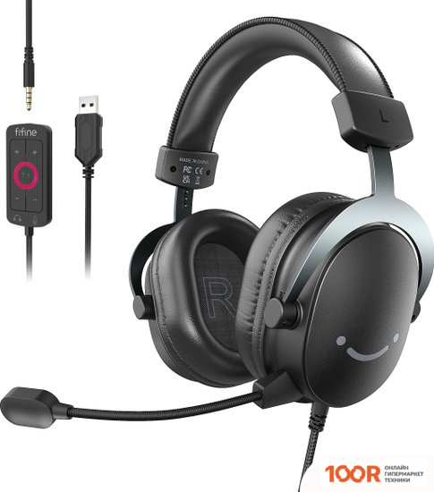 Наушники FIFINE H9 (ЧЕРНЫЙ) (367977)