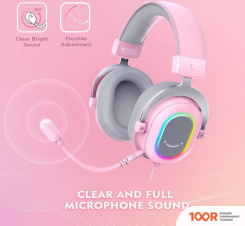 Наушники FIFINE H6 (РОЗОВЫЙ) (367967)