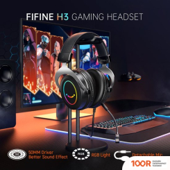Наушники FIFINE H3 (ЧЕРНЫЙ) (367965)