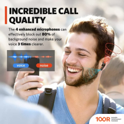 Наушники EarFun AIR (ЧЕРНЫЙ) (367879)